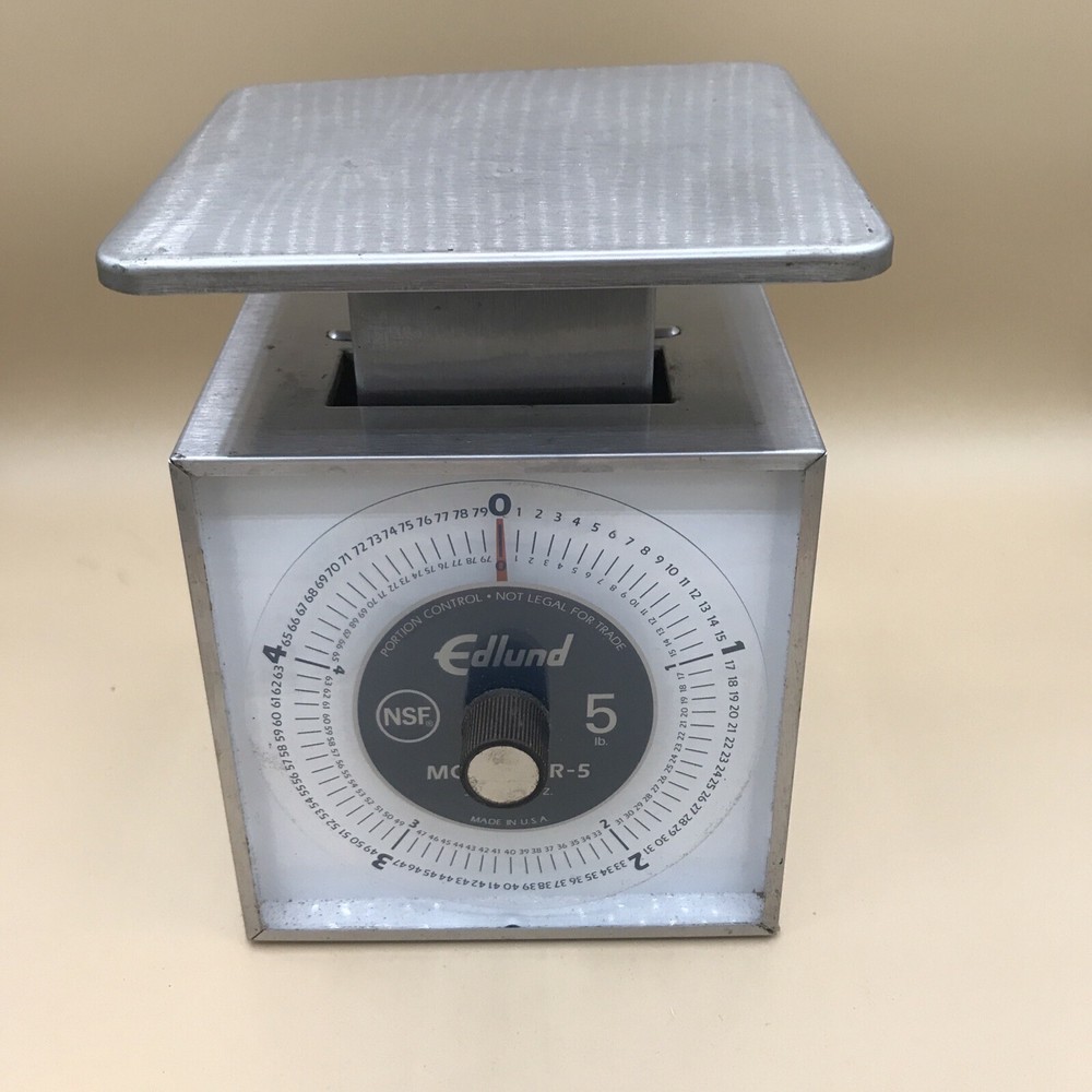 EDLUND  5 LB NSF PORTION  SCALE Model SR-5  Scale COMMERCIAL SCALE