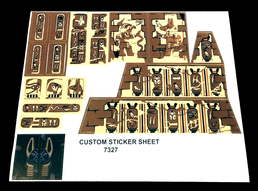 Custom Decal for 7327 Replacement Sticker 7327