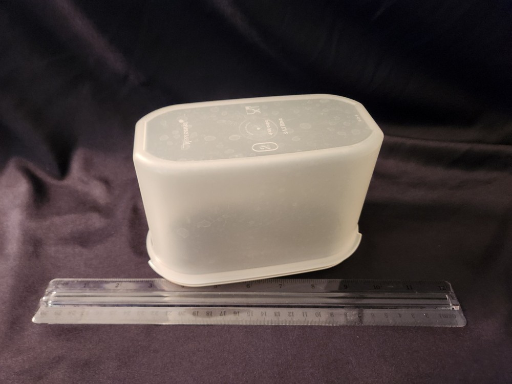 Tupperware 4.5" Clear Modular Mates Container Replacement Sheer Vintage 1612-2