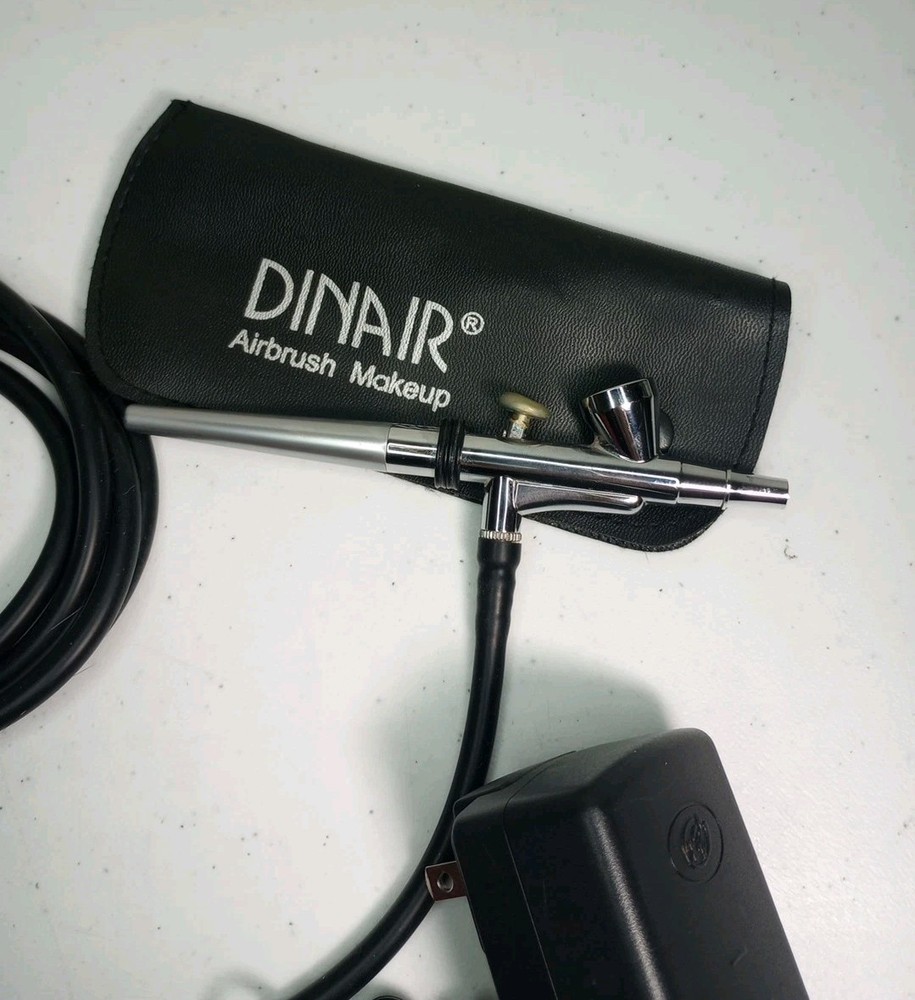 Dinair Pro Lite Airbrush Makeup Cosmetics Systems Compressor Model 700 - Cleaned