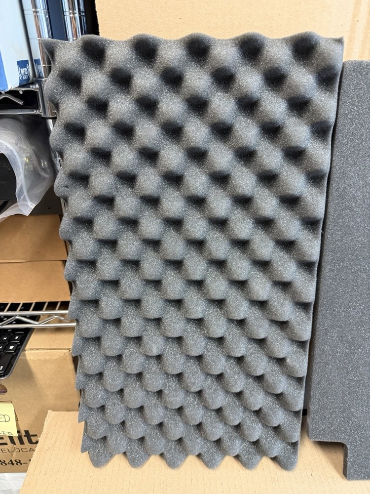 Genuine Pelican 1550 Case Foam Insert Set Egg Crate + Base Pads Replacement