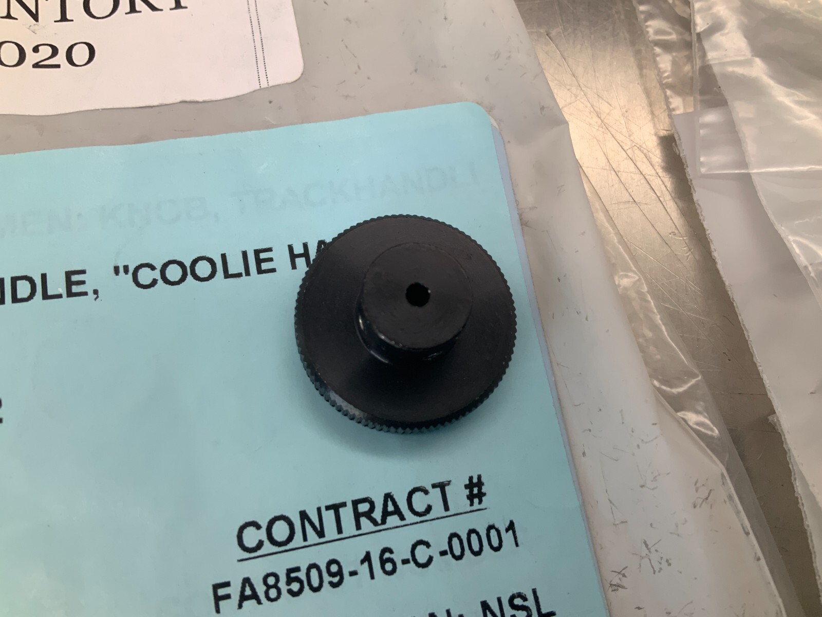 (16) Boeing 363561-1 Helicopter Trackhandle Knob “Coolie Hat”