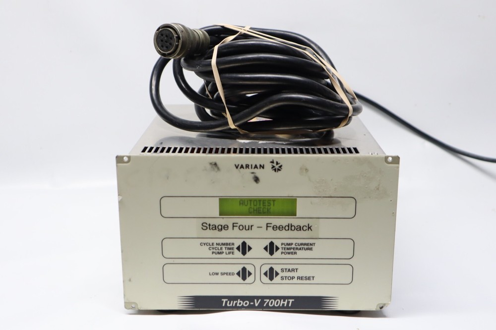 Varian Turbo-V 700 HT Controller USED - Read Description