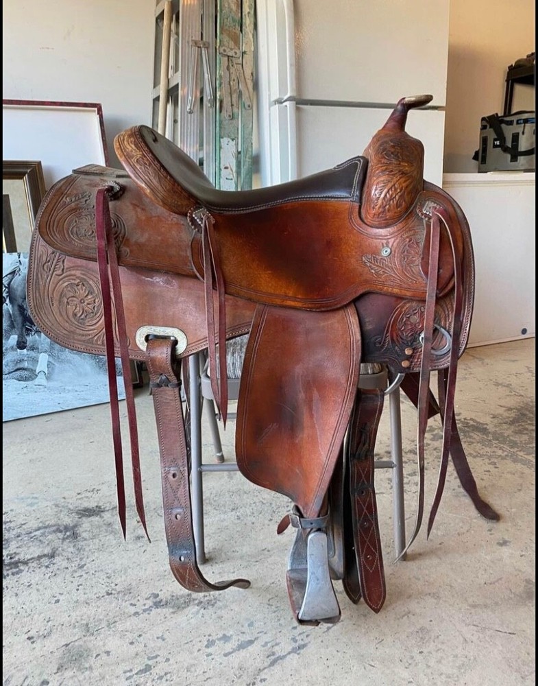 16” equitation style show/pleasure practice saddle 