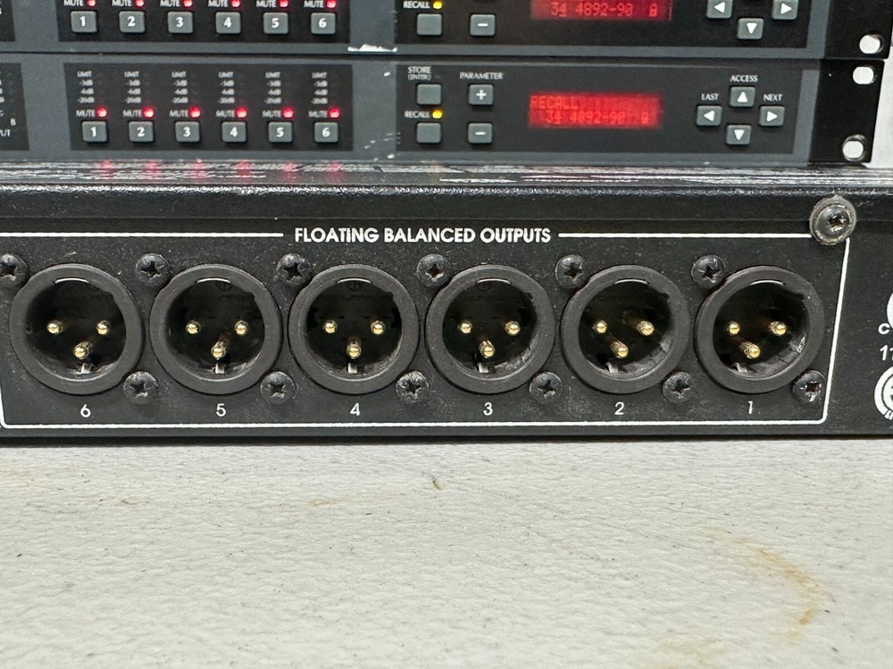 JBL DSC260 Digital System Controller Processor 2 in 6 out #7015 (ONE)THS