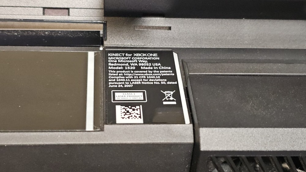 Microsoft Xbox One Kinect Motion Sensor - Black - Model 1520