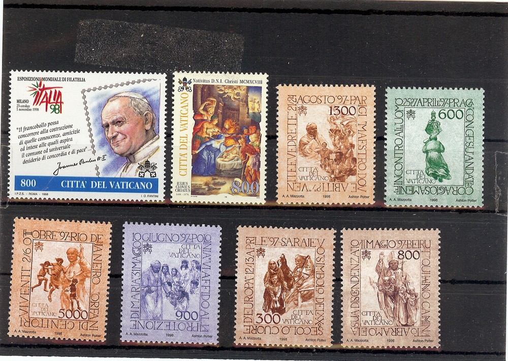 (FY98) Vatican 1998 Yearset MNH