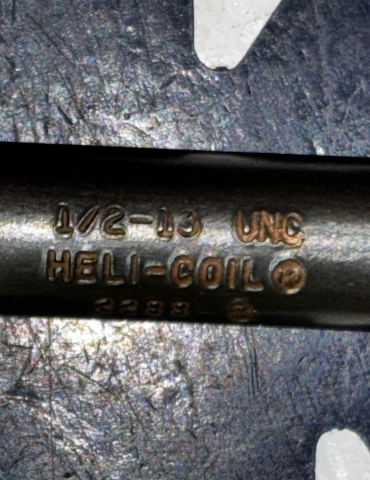 USED HELI-COIL 1/2-13 Thread Insert Hand Installation Tool 2288-8