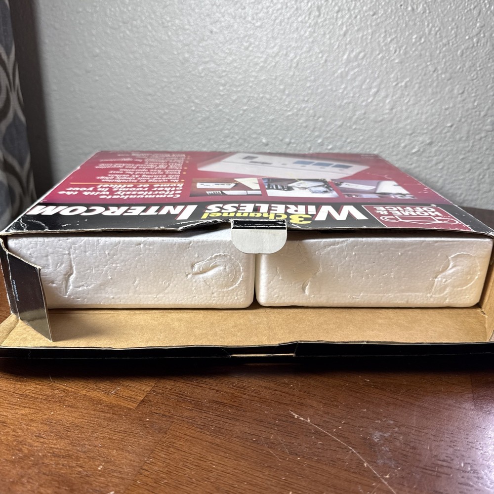 Garrard Home & Office 3-Channel Wireless Intercom, Model 1810 EJP NOS