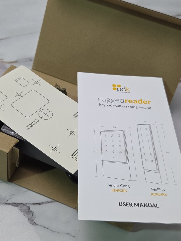 ProdataKey RDRGRK Rugged Reader - Single Gang Keypad