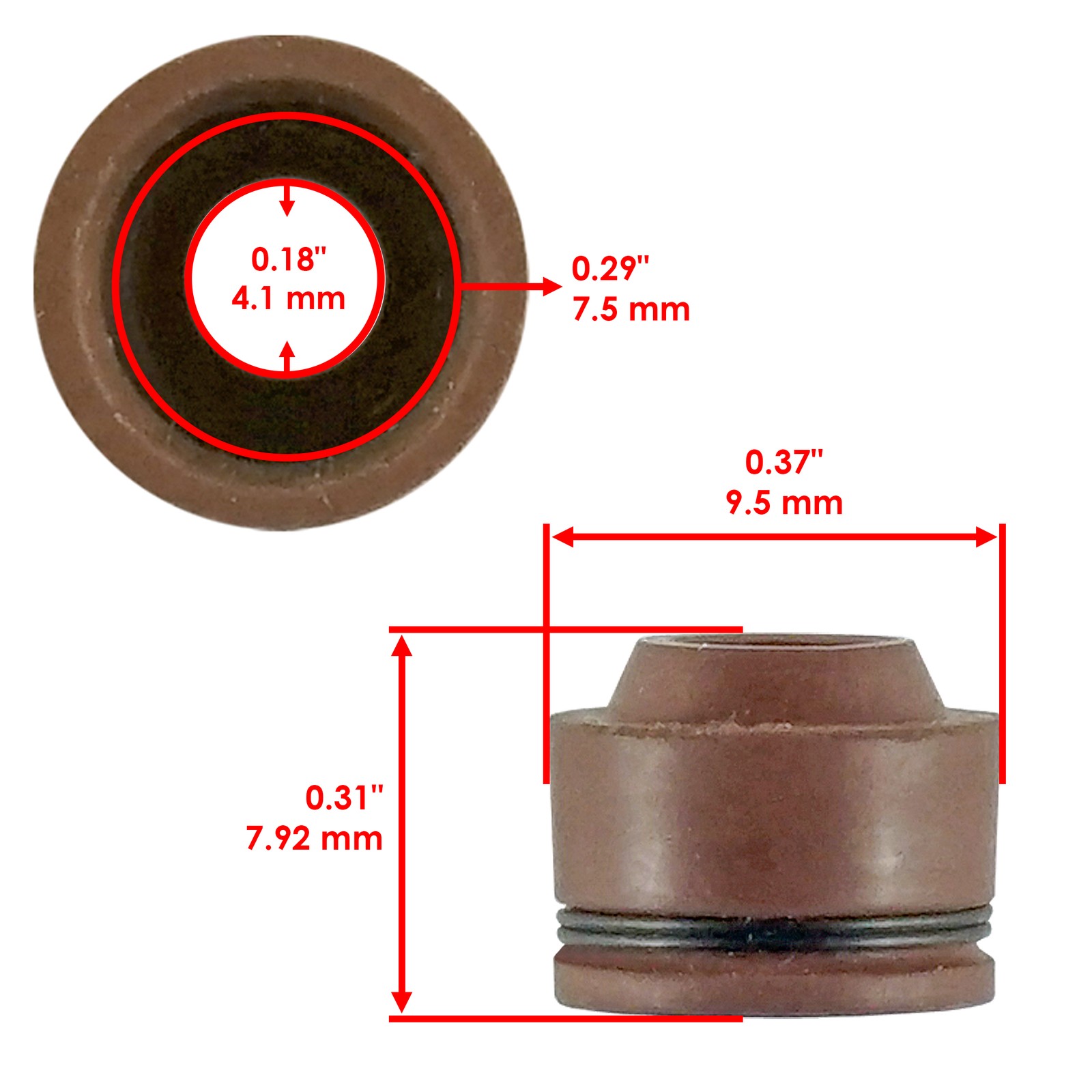 Engine Exhaust & Intake Valve Kit For Honda CRF250R 2008-2009 / 14721-KRN-A10