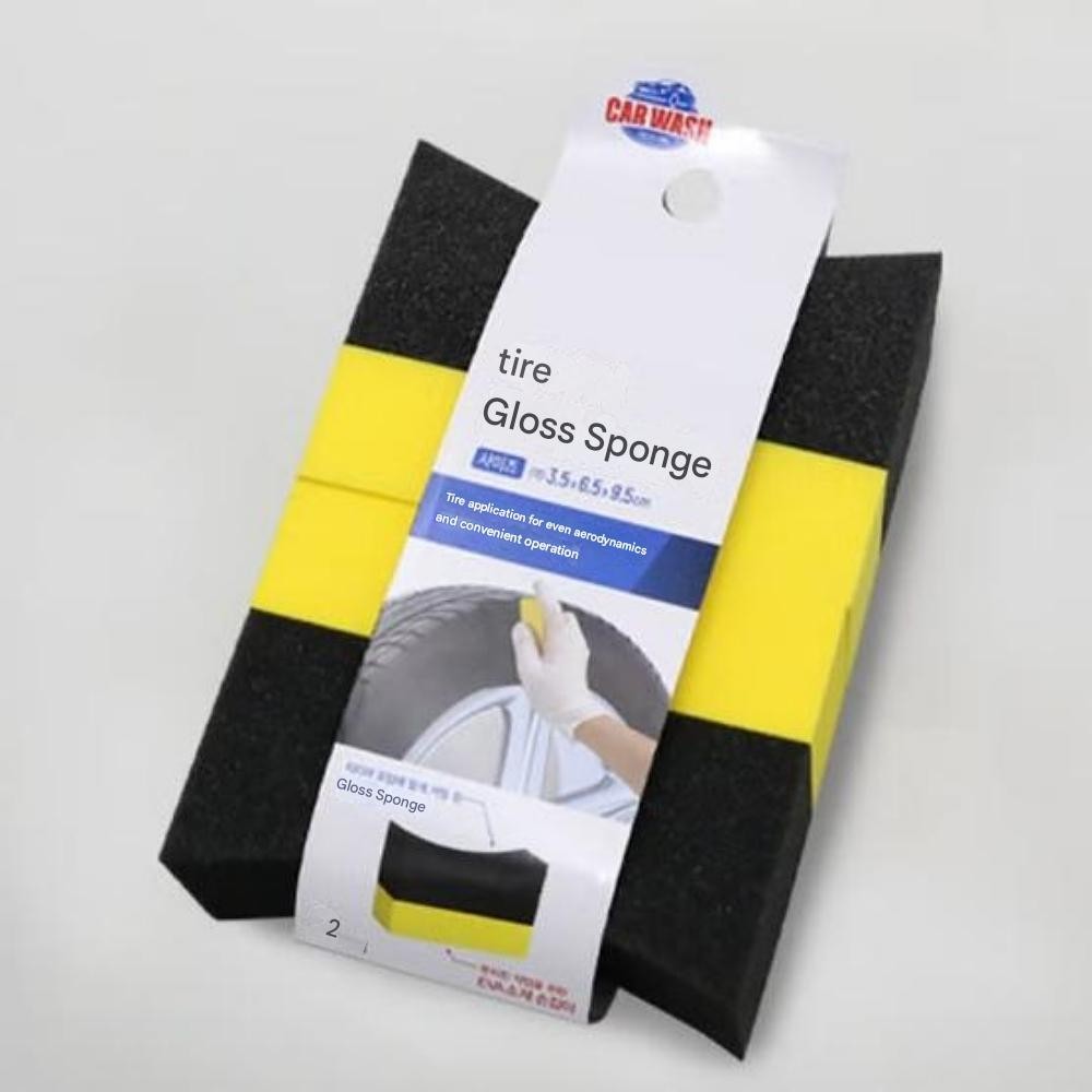 Tire Shine Sponge 2P