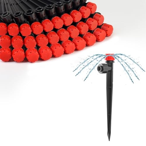 30pcs Quick-Connect Drip Irrigation 30PCS Drip Irrigation Stream Emitters