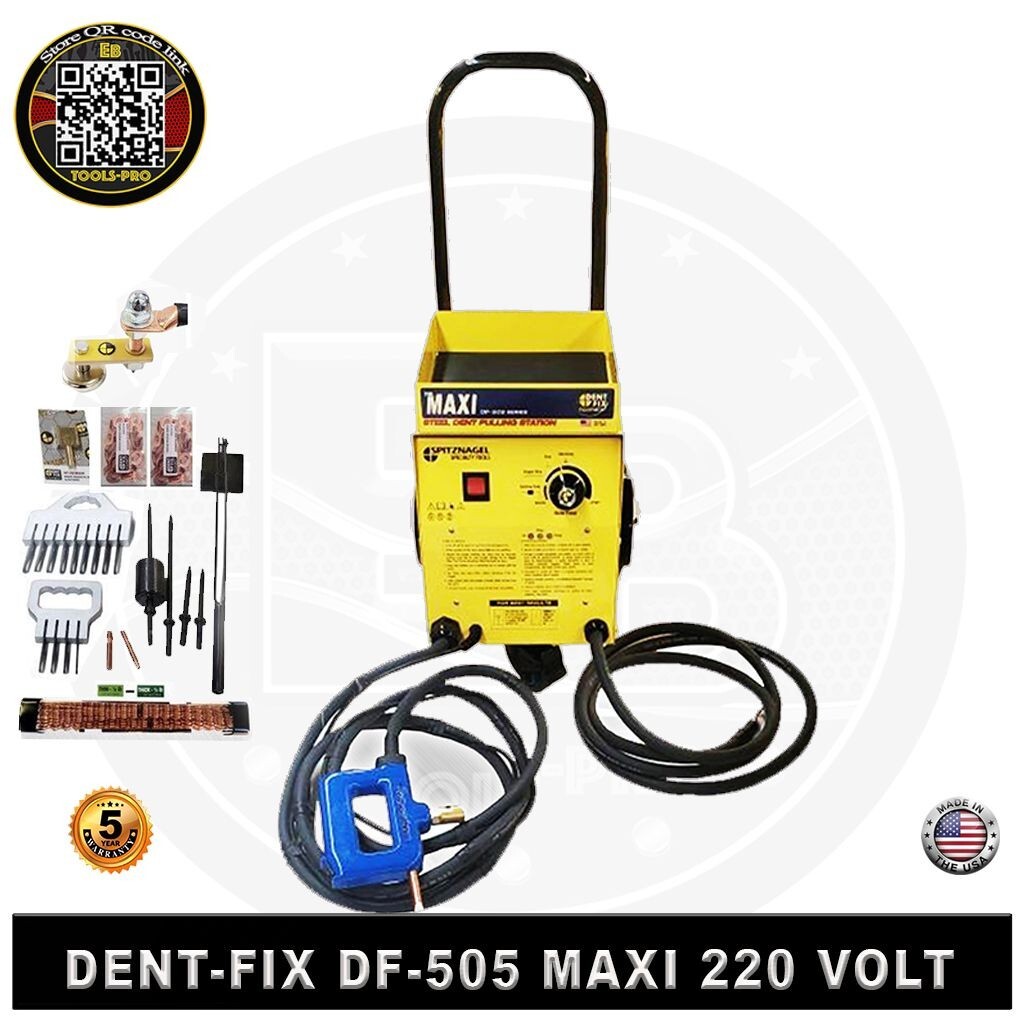Dent Fix Equipment DF-505 Maxi 220 Volt Dent Pulling System Made In The USA
