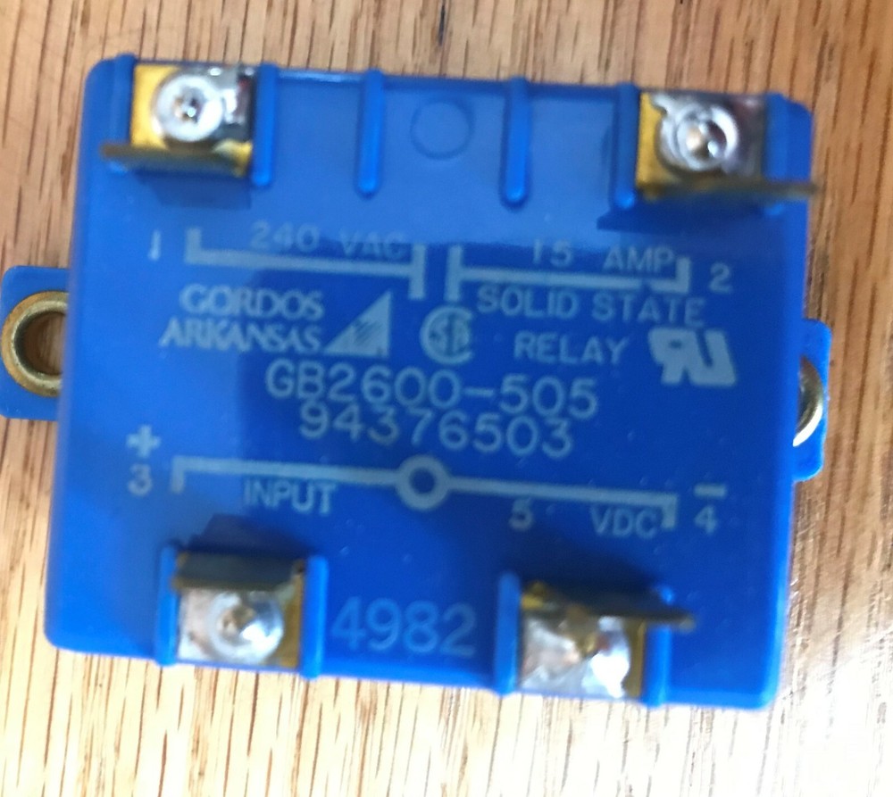Control Data Solid State Relay GB2600-505 94376503 (NOS)