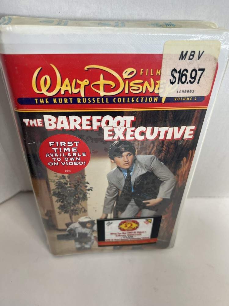 The Barefoot Executive VHS brand new