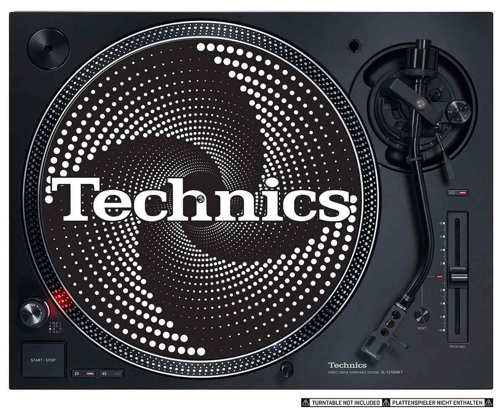 Slipmats Technics Funnel White 1 Pair 0020113263