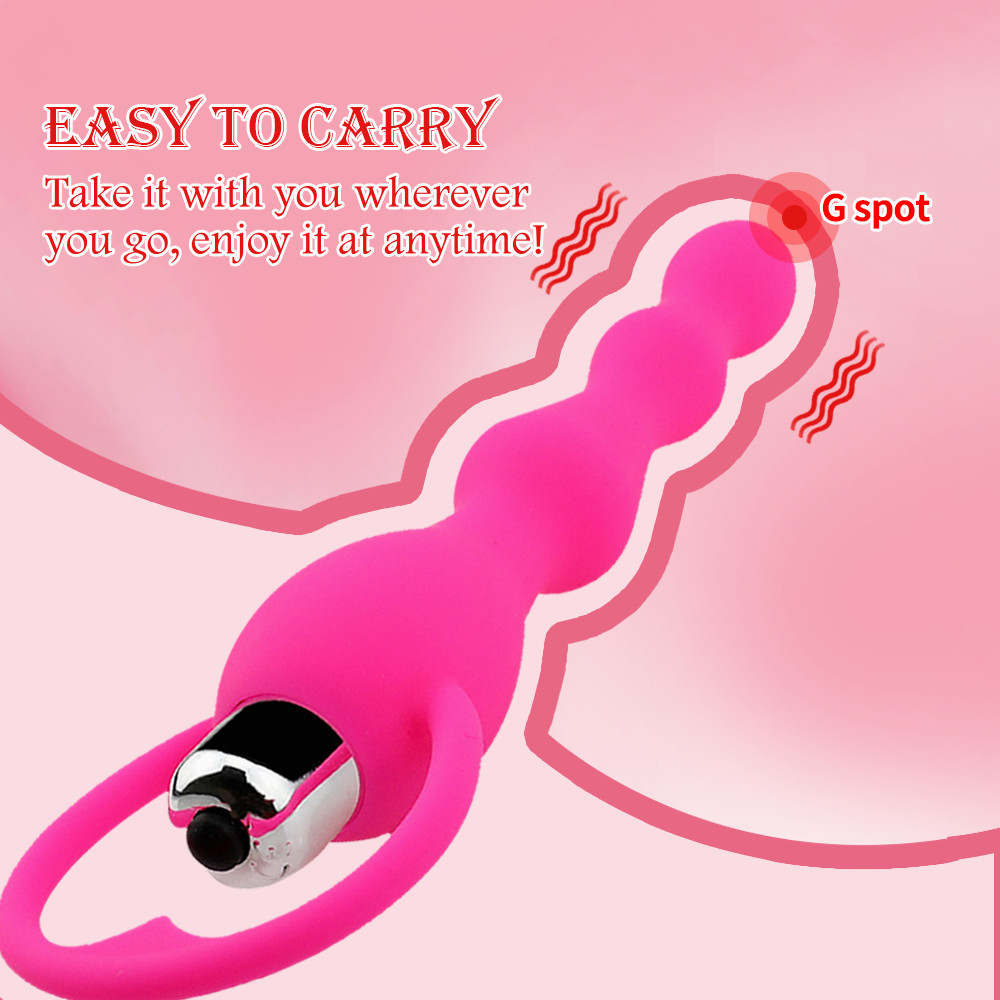 Silicone Anal Butt Plug G-spot Dildo Prostate Massager Sex Toys Women Men Adult