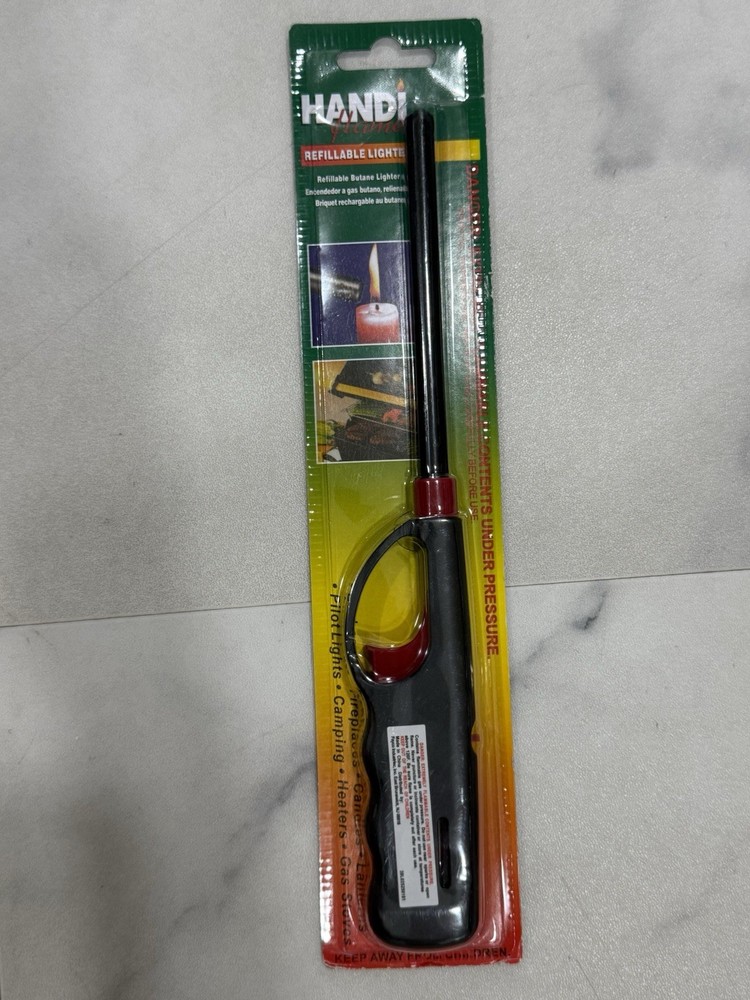 Handi Refillable Lighter For Barbecues, Fireplaces, Candles, Lantern, Kitchen