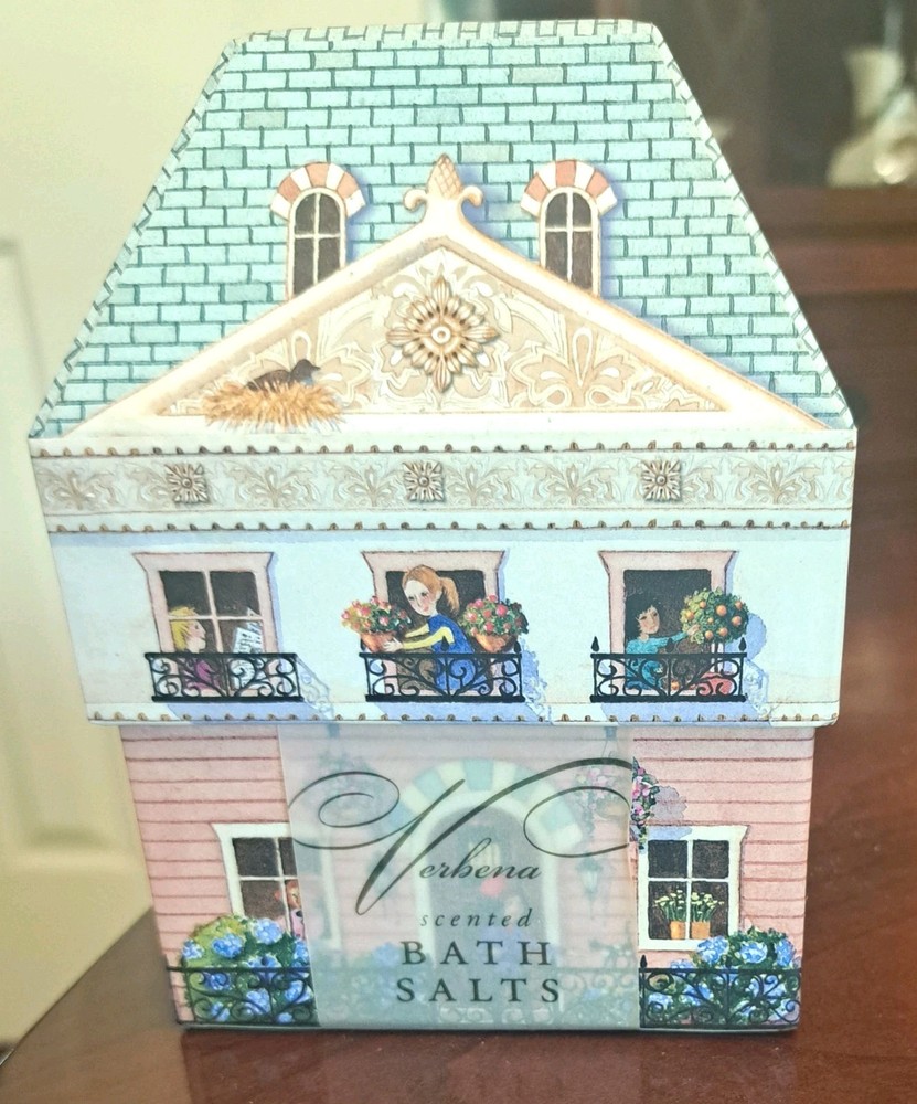 Punch Studio Verbena Scented Bath Salts New Keepsake Box