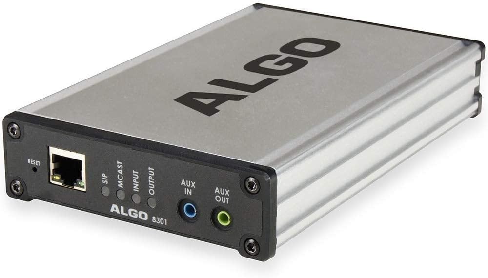 Algo 8301 IP Paging Adapter & Scheduler PoE SIP Interface New