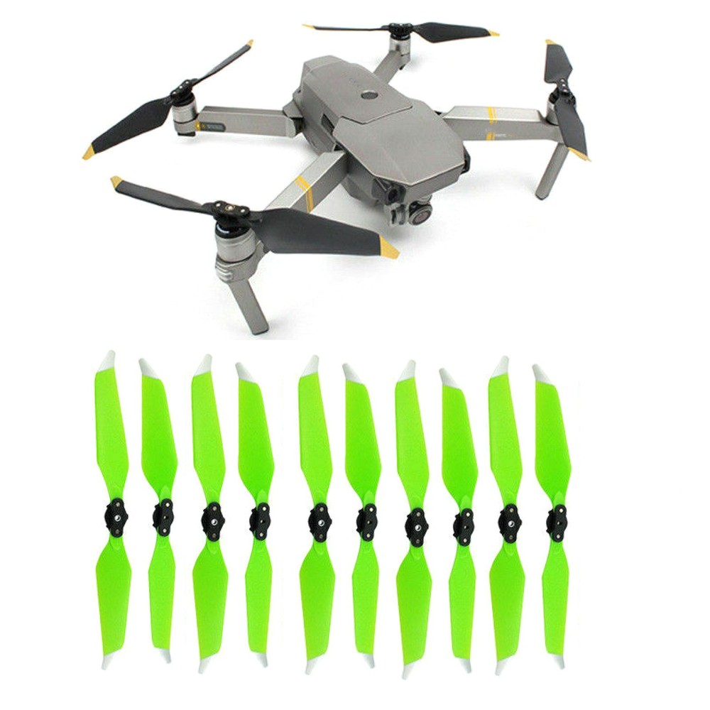 2Pair Green Quick-Release Green Propellers 8331F For DJI Mavic PRO Platinum E