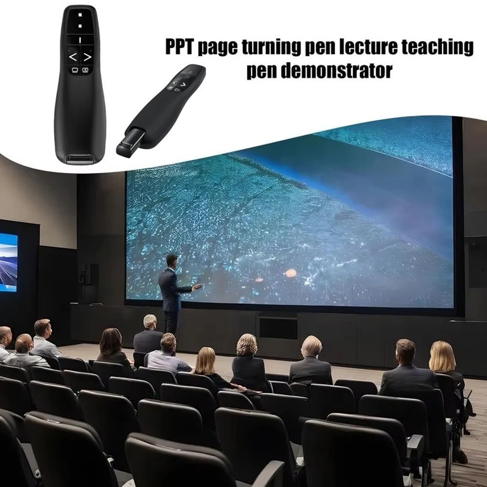 Power point Presentation Remote Wireless USB PPT Presenter Laser Pointer Clicker