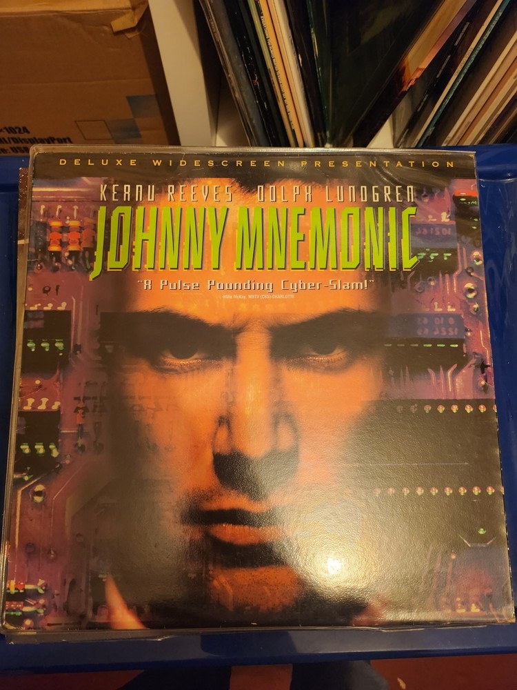 Johnny Mnemomic Laserdisc