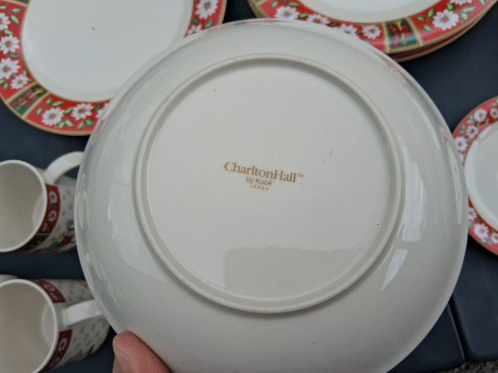 20 Pcs Kobe Charlton Hall Dinnerware