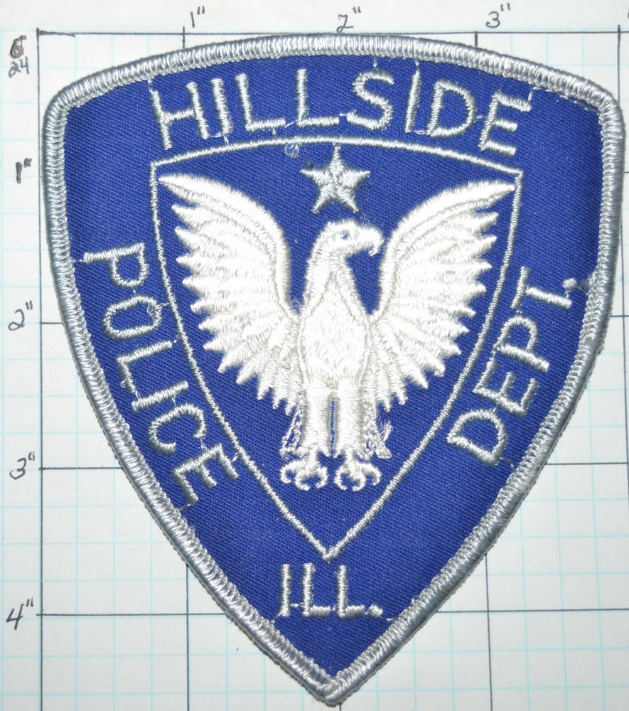 ILLINOIS, HILLSIDE POLICE DEPT PATCH