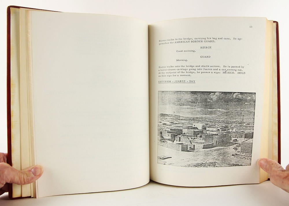 Rare 1972 First Dan O'Bannon ('Alien') Script The Devil In Mexico Leather Bound