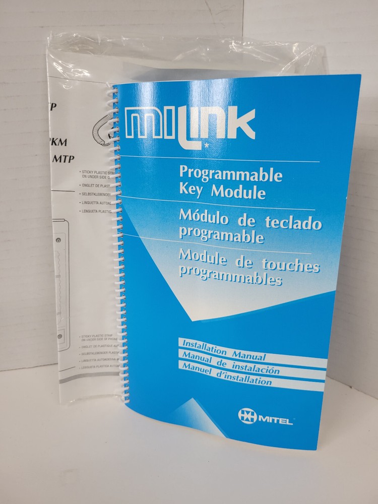 NOS - Mitel MiLink Programmable Key Module (9112-200-000-NA) White
