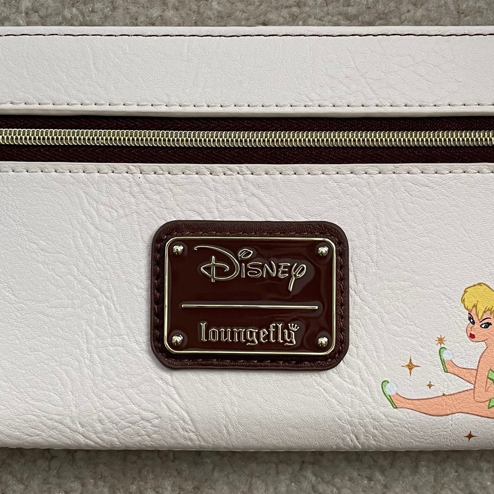 Loungefly Disney Peter Pan Tinker Bell Quilted Wallet