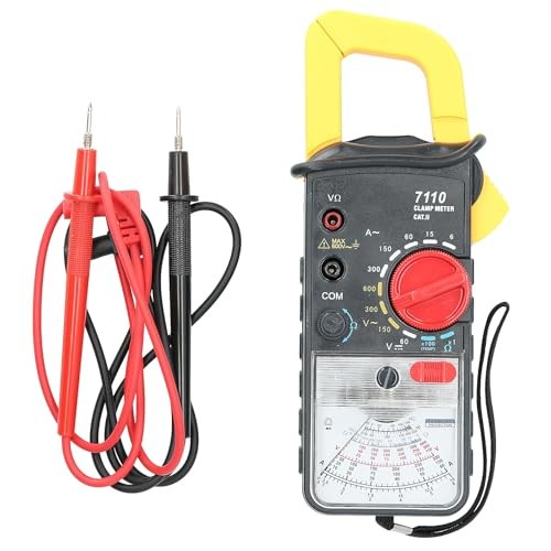 Clamp Meter Multimeter AC DC Analog Current Voltage Tester Handheld Amp Meter