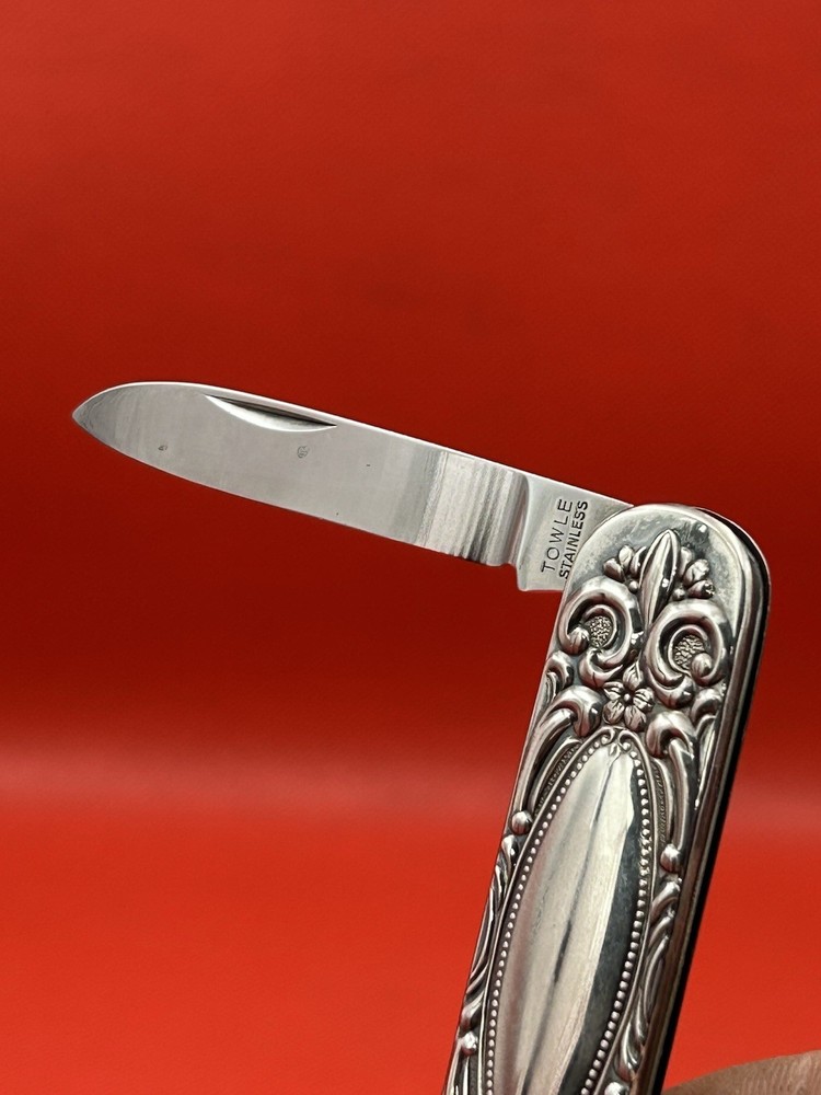 👔 Towle Silversmiths Gentleman's Pocket Knife NICE!!!
