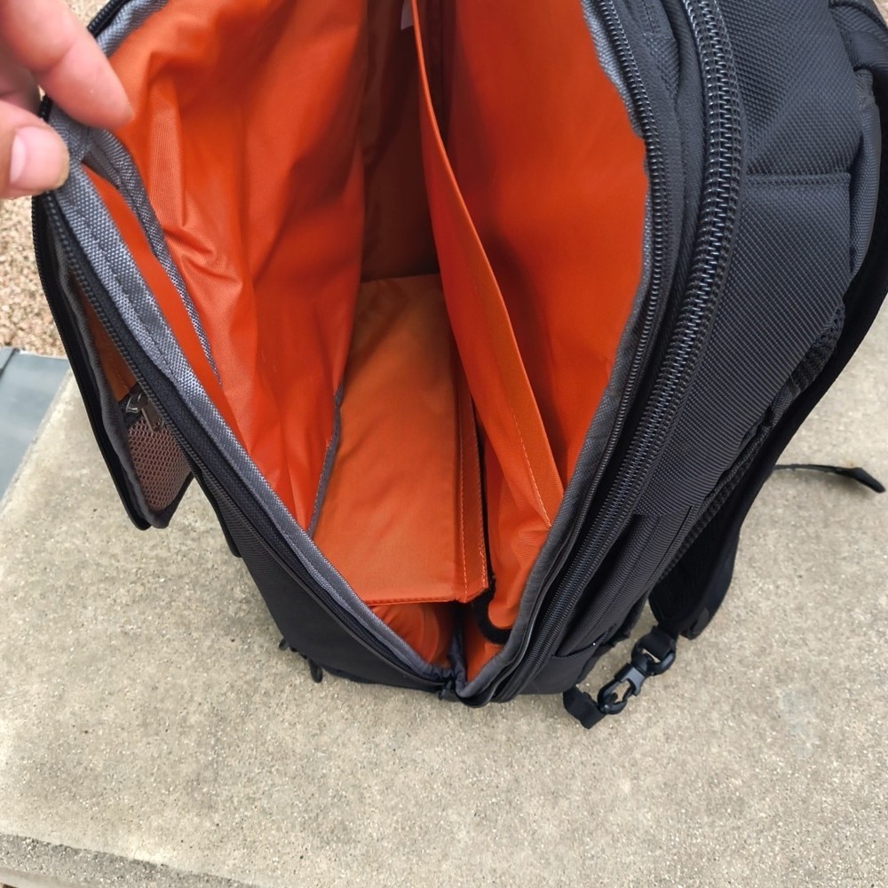 eBags Professional Slim Laptop Backpack - Solid Black - FREE SHIPPING