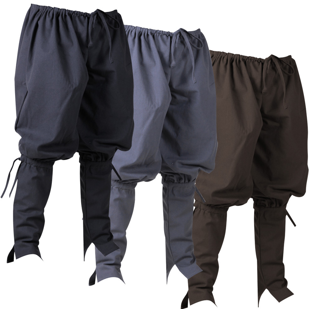 Ketill Canvas Pants, Medieval Cotton Pants, Viking Pants, Ren Fair Clothing