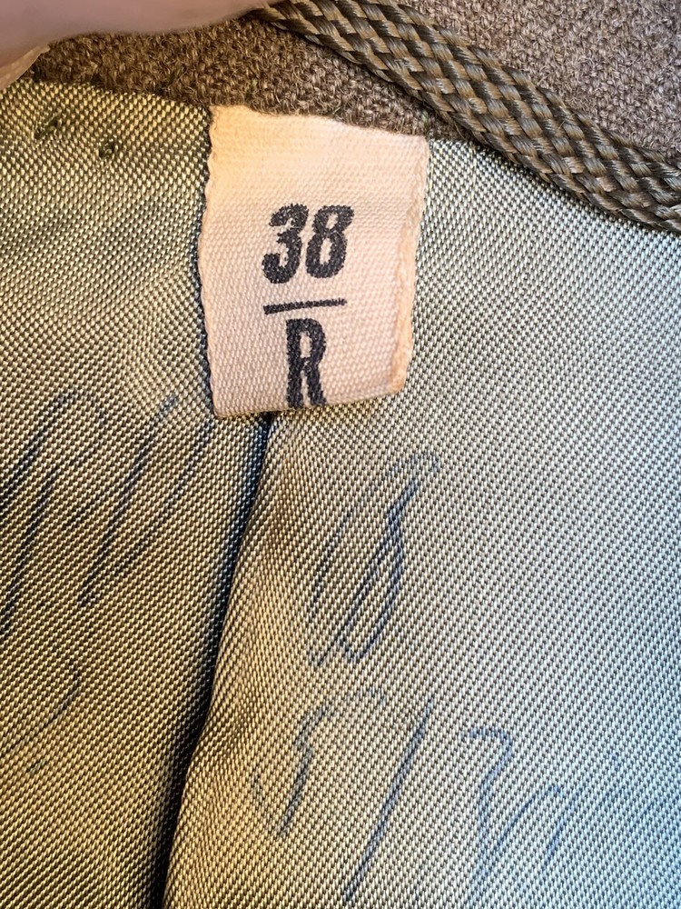 WW2 ORIGINAL 69th INFANTRY DIVISION ARMY GREEN WOOL UNIFORM (EBY)