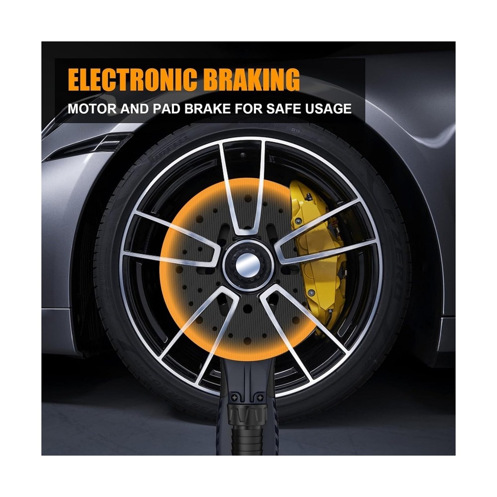 MAXXT Electric 5mm Random Orbital Sander Brushless 350W 3A Multi-function Var...