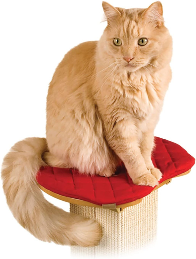 Perch for The Ultimate Scratching Post, Color-RED