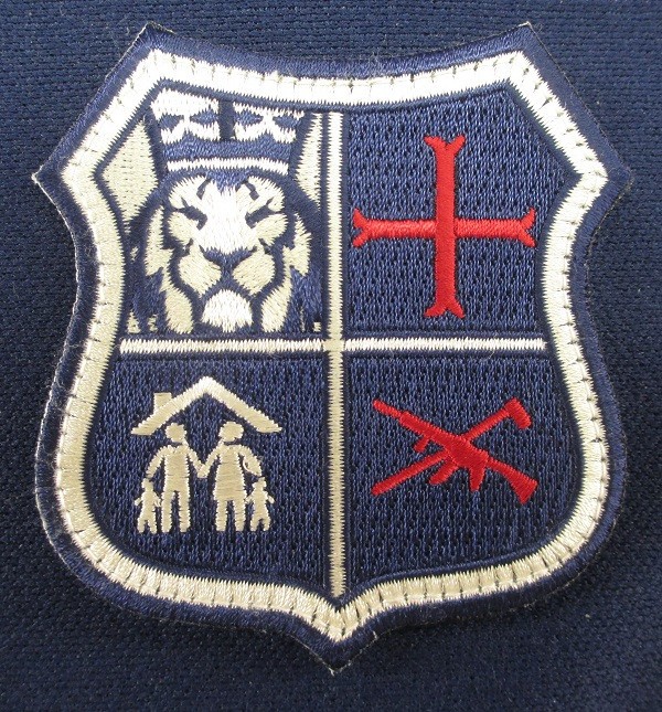 8 ASSORTED EDC MORALE PATCHES "DANGEROUS BUT GOOD" EMBROIDERED HOOK & LOOP