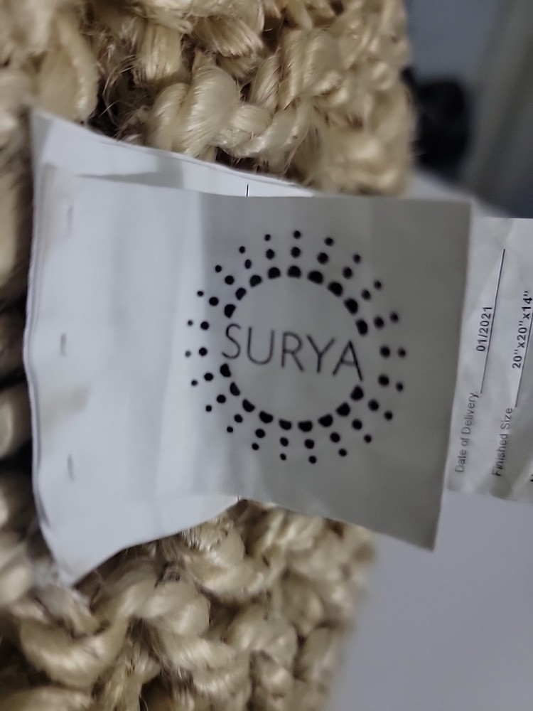 Surya - Round Puff Ottoman