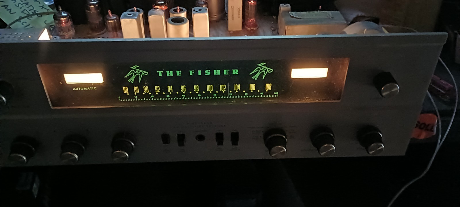 VINTAGE FISHER 500C TUBE RECEIVER, WORKING Condition