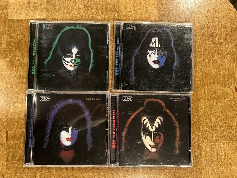 KISS autographed CD Collection