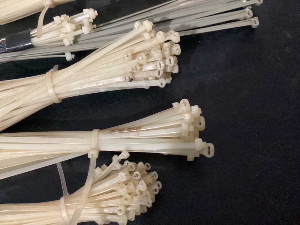 Lot of Assorted Size Plastic Wire Cable Ties