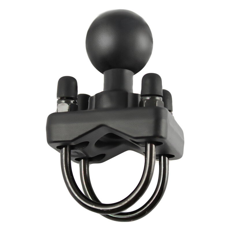 RAM Heavy-Duty Double U-Bolt Rail Accessory Mount for Tablets, Printers, Laptops