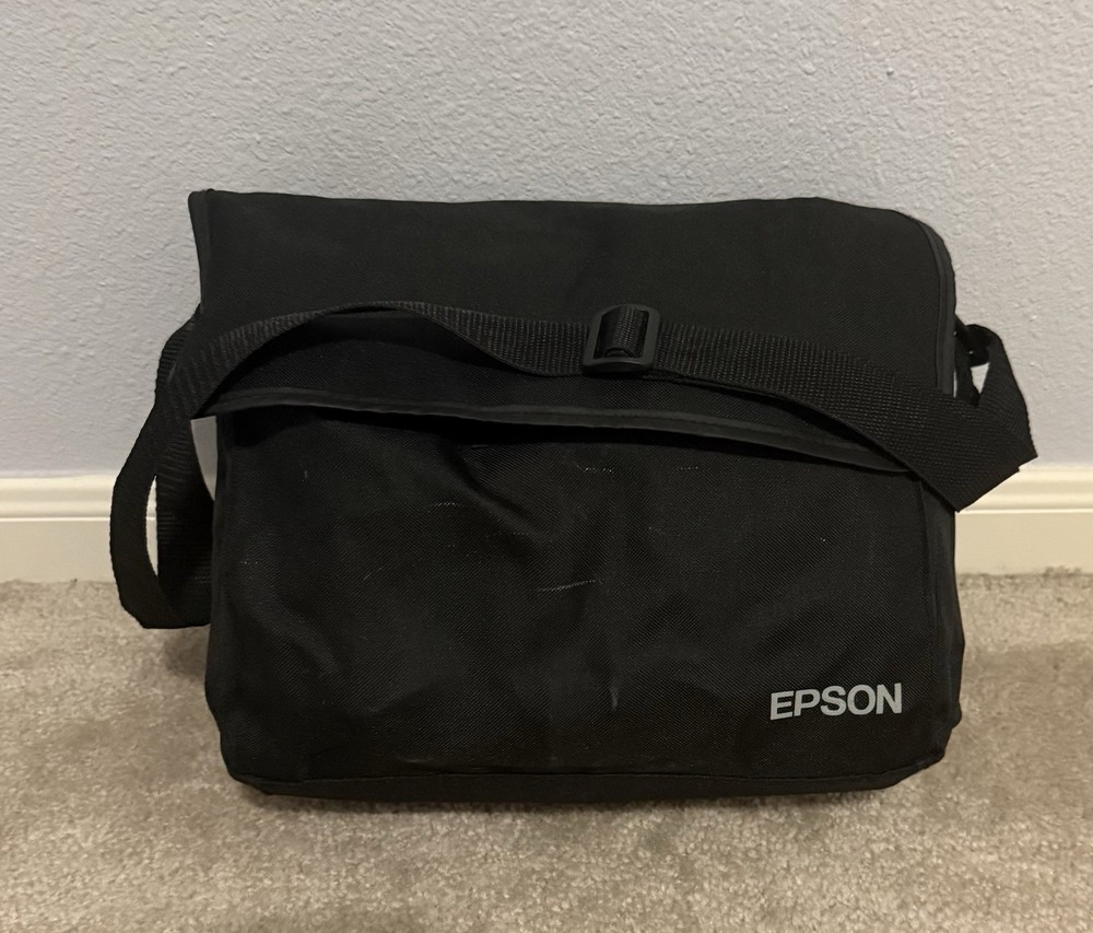 Epson EX5210 3LCD Desktop Projector with Remote, Cables, Carrying Case