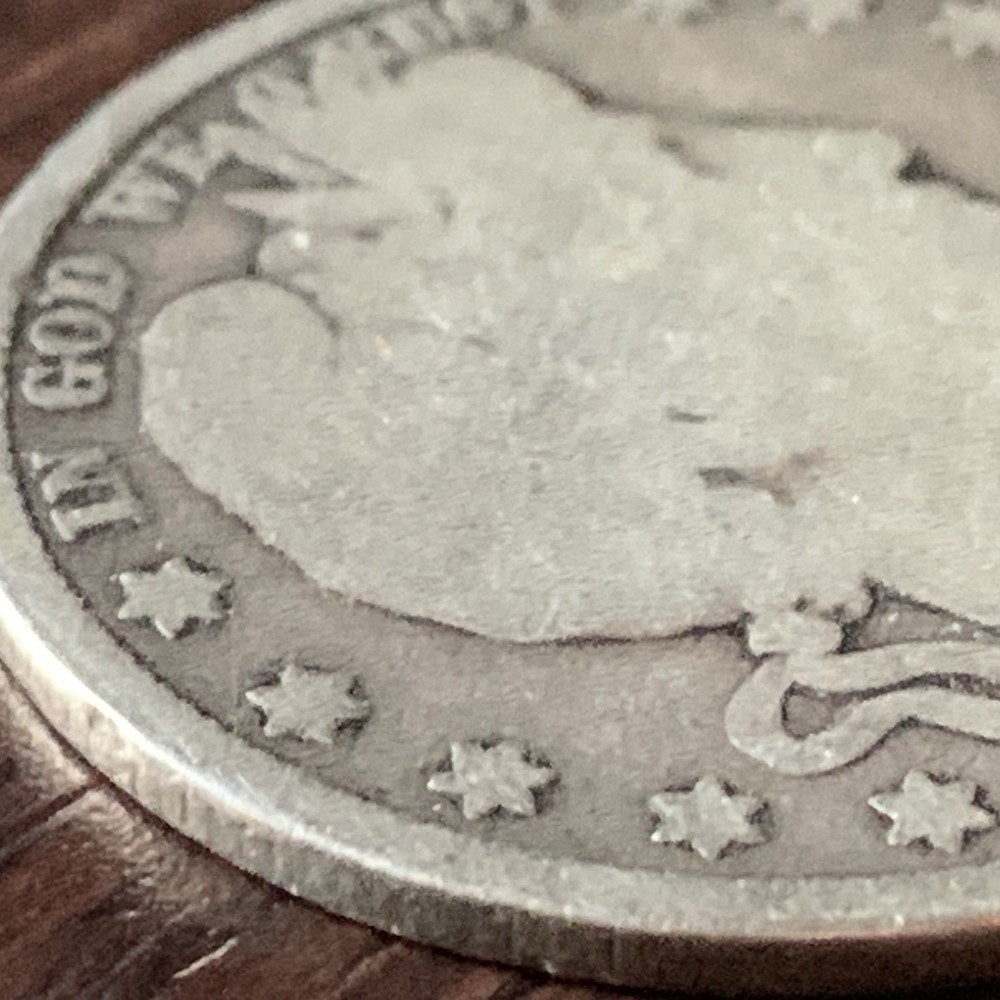 1906 Barber Silver Half Dollar Full Date Coin!