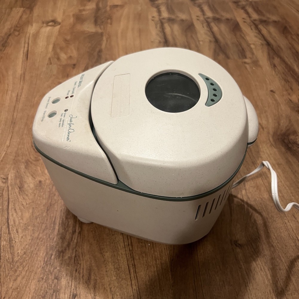 West Bend 41077 Just for Dinner Automatic Bread Maker - Tested And Working
