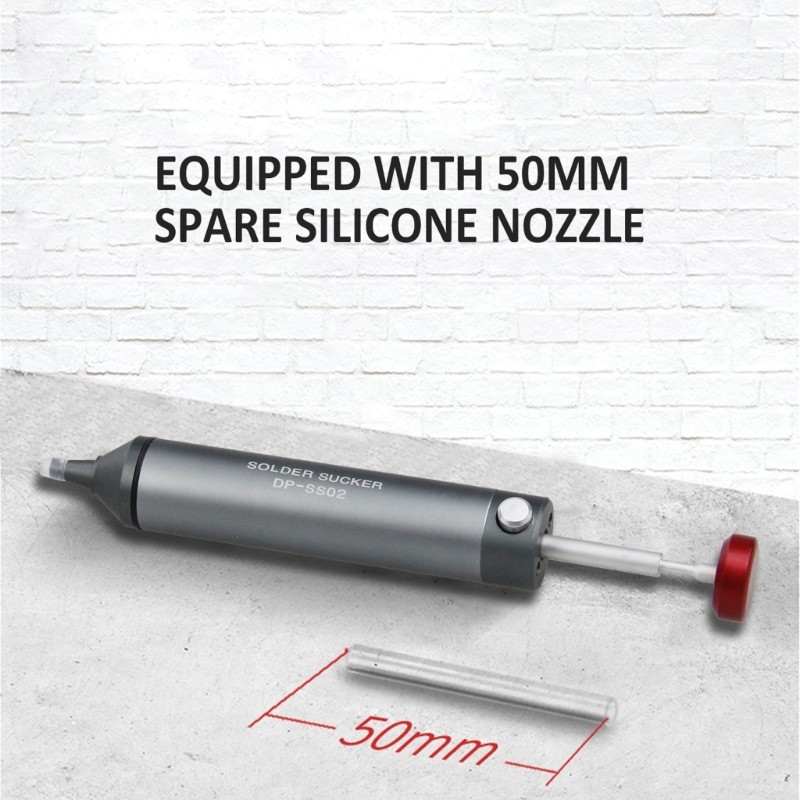 Durable Desoldering Pump SMT IC Pickup Remover for Correcting Small Board Errors